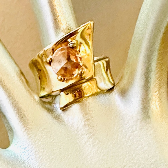 Vintage Pierre Lang Wide Statement Ring - Picture 6 of 10